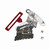 Mr. Gasket 4599 Timing Pointer, Adjustable, Steel, Chrome, 8 in OD Balancer, Big Block Chevy, Each