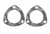 Mr. Gasket 5980 Collector Gasket, Ultra-Seal, 2-1/2 in Diameter, 3-Bolt, Steel Core Laminate, Pair