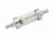 Mr. Gasket 9747 Fuel Filter, Clearview, In-Line, 100 Micron, Synthetic Fiber Element, 5/16 in Hose Barb Inlet, 5/16 in Hose Barb Outlet, Glass / Steel, Chrome, Each