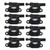 Msd Ignition 826683 Ignition Coil Pack, Blaster Gen V, Square, Female Socket, Black, GM GenV LT-Series, Set of 8