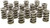 Pac Racing Springs PAC-1329-16 1300 Series Valve Springs, Dual, 780 lbs/in. Rate, 1.130 in. Coil Bind, 1.500 in. O.D, Set of 16