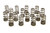 Pac Racing Springs PAC-1409X Valve Spring, RPM Series, Ovate Beehive Spring, 436 lb/in Spring Rate, 1.190 in Coil Bind, 1.250 in OD, Set of 16