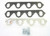 Patriot Exhaust H7871 Header Flange, 5/16 in Thick, 1.57 x 2.25 in Oval Port, Steel, Big Block Ford, Pair