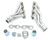 Patriot Exhaust H8012-1 Headers, Clippster, 1-3/4 in Primary, 3 in Collector, Steel, Metallic Ceramic, Big Block Chevy, GM A-Body / B-Body / F-Body 1965-87, Pair