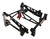 Qa1 R120-250 Rear Suspension Kit, Single Adjustable, 250 lb/in Spring Rate, Crossmember / Panhard Bar / Shocks / Springs / Trailing Arms, Steel, Black Powder Coat, GM Fullsize Truck 1965-72, Kit