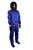 RJS Safety 200410303 Elite Series Driving Pants, SFI 3.2A/1, Single Layer, Fire Retardant Cotton, Blue, Small, Each