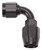 Russell 610165 Fitting, Hose End, Full Flow, 90 Degree, 6 AN Hose to 6 AN Female, Aluminum, Black Anodized, Each