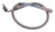 Russell 655062 Brake Hose, Endura, 24 in Long, 3 AN Hose, 3 AN 90 Degree Female to 3 AN Straight Female, DOT Approved, Braided Stainless, PTFE Lined, Each