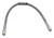 Russell 656302 Brake Hose, Endura, 13 in Long, 3 AN Hose, 3 AN Straight Female to 3 AN Straight Female, DOT Approved, Braided Stainless, PTFE Lined, Each