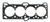 Sce Gaskets CR330058 Cylinder Head Gasket, Vulcan Cut Ring, 86.50 mm Bore, 1.30 mm Compression Thickness, Steel Core Laminate, Mitsubishi 4-Cylinder, Each