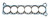 Sce Gaskets CR330133 Cylinder Head Gasket, Vulcan Cut Ring, 88.00 mm Bore, 1.60 mm Compression Thickness, Steel Core Laminate, Nissan RB26, Each