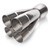 Stainless Works MCLC4238-450 Collector, Slip-On, Merge Collector, 4 into 1, 2-3/8 in Primary, 4-1/2 in OD, Stainless, Natural, Each