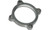 Vibrant Performance 14380 Turbo Discharge Flange, 1/2 in Thick, Steel, T3 GT Series 4-Bolt, 3 in Outlet, Each