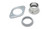 Vibrant Performance 2599 Collector Flange, 2-Bolt, 3/8 in Thick, 2.5 in ID, Gasket Included, Stainless, Kit