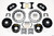 Wilwood 140-9219-D Brake System, 4R, Front, 4 Piston Caliper, 12.875 in Drilled / Slotted Rotor, Offset, Aluminum, Black Anodized, Big Ford New Style, Kit