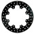 Wilwood 160-0495 Brake Rotor, Drilled, 12.000 in OD, 0.313 in Thick, 8 x 7.620 in Bolt Pattern, Steel, Black Oxide, Each