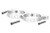 Wilwood 250-16327 Remote Reservoir Bracket, Dual, Aluminum, Clear Anodized, Each