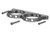 Wilwood 250-16393 Remote Reservoir Bracket, Dual, Aluminum, Gray Anodized, Each