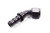 Aeroquip FBL1524 Fitting, Hose End, AQP Socketless, 45 Degree, 10 AN Hose Barb to 10 AN Female, Aluminum, Black Anodized, Each