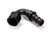 Aeroquip FCL1545 Fitting, Hose End, AQP Socketless, 120 Degree, 12 AN Hose Barb to 12 AN Female, Aluminum, Black Anodized, Each