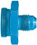 Aeroquip FCM2107 Fitting, Adapter, Straight, 1 in NPT Male to 6 AN Male, Aluminum, Blue Anodized, Each