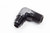 Aeroquip FCM5038 Fitting, Adapter, 90 Degree, 8 AN Male to 1/2 in NPT Male, Aluminum, Black Anodized, Each