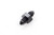 Aeroquip FCM5050 Fitting, Adapter, Straight, 3 AN Male to 3 AN Male, Aluminum, Black Anodized, Each