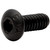 Allstar Performance ALL16938 Bolt, 10-24 in Thread, 1/2 in Long, Button Head, Steel, Black Oxide, Universal, Set of 25