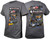 Allstar Performance ALL99901XL T-Shirt, Allstar Circle Track Design, Dark Gray, X-Large, Each