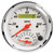 Autometer 1381 Combination Gauge, Arctic White, Analog, Speedometer / Tachometer, 3-3/8 in Diameter, White Face, Each