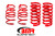 BMR Suspension SP083R Suspension Spring Kit, Handling, Lowering, 4 Coil Springs, Red Powder Coat, Ford Mustang 2015-20, Kit