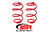 BMR Suspension SP089R Suspension Spring Kit, Performance, Lowering, 2 Coil Springs, Red Powder Coat, Front, Ford Mustang 2015-20, Kit