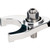 Billet Specialties 65920 Distributor Hold Down, Positive Lock Down, Stainless Hardware, Aluminum, Polished, Chevy V8, Each