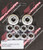 Billet Specialties 999997 Lug Nut, 1/2-20 in Thread, 13/16 in Hex Head, 1/2 in Shank Seat, Open End, Steel, Chrome, Set of 10