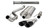 Corsa Performance 14759BLK Exhaust System, Xtreme, Cat-Back, 3.0 in Diameter, Single Side Exit, Dual 4 in Black Tips, Stainless, Natural, Ford Raptor 2011-14, Kit