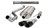 Corsa Performance 14760BLK Exhaust System, Xtreme, Cat-Back, 3 in Diameter, Single Side Exit, Dual 4 in Black Tips, Stainless, Natural, Ford Fullsize Truck 2011-14, Kit