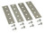 Derale 13002 Fluid Cooler Mount Kit, Straps / Screws, Bendable, Steel, Kit