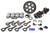 Eagle B15405E060 Rotating Assembly, 388 CID, Cast Crank, Hypereutectic Pistons, 3.750 in Stroke, 4.060 in Bore, 5.700 in I Beam Rods, Small Block Chevy, Kit