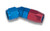 Earls 804510ERL Fitting, Hose End, Swivel-Seal, 45 Degree, Low Profile, 10 AN Hose to 10 AN Female Swivel, Aluminum, Blue / Red Anodized, Each