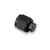 Earls AT992908ERL Fitting, Cap, 8 AN, Aluminum, Black Anodized, Each