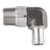 Earls SS988409ERL Fitting, Adapter, 90 Degree, 5/8 in Hose Barb to 3/4 in NPT Male Swivel, Stainless, Natural, Each