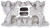 Edelbrock 2665 Intake Manifold, Performer 351-4V, Square Bore, Dual Plane, Aluminum, Natural, Ford Cleveland / Modified, Each