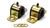 Energy Suspension 9.5162G Sway Bar Bushing, Hyper-Flex, Greasable, 1-1/16 in Bar, Bracket, Polyurethane / Steel, Black / Cadmium, Universal, Pair
