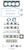 Fel-Pro HS 26202 PT Cylinder Head Gasket, Mopar 4-Cylinder, Kit