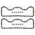 Fel-Pro VS 13199 C Valve Cover Gasket, 0.140 in Thick, PermaDry, Cork / Rubber, Big Block Chevy, Pair