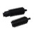 Flaming River FR1501B Rack and Pinion Dust Boot, Flaming River Rack and Pinion, Rubber, Black, Pair