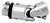 Flaming River FR1896 Steering Universal Joint, Single Joint, 1 in Double D to 3/4 in Double D, Vibration Dampener, Steel, Nickel Plated, Universal, Each