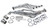 Flowtech 31130FLT Headers, Full Length, 1-3/4 in Primary, 3 in Collector, Steel, Metallic Ceramic, Big Block Chevy, GM A-Body / B-Body / F-Body 1964-74, Pair
