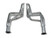 Flowtech 31170FLT Headers, Full Length, 1-5/8 in Primary, 3 in Collector, Steel, Metallic Ceramic, Pontiac V8, GM A-Body / F-Body 1964-79, Pair