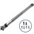 Ford M-4602-MGTA Drive Shaft, 52.598 in Long, 3-1/2 in OD, 1350 U-Joints, Aluminum, Natural, Ford Mustang 2005-10, Each